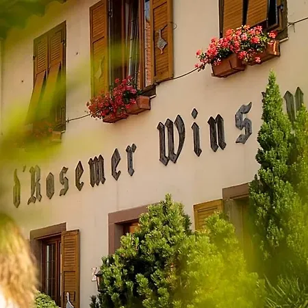 Le Rosenmeer - Restaurant, Au Coeur De La Route Des Vins D'alsace 3*